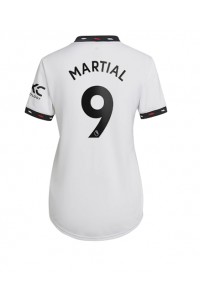 Fotbalové Dres Manchester United Anthony Martial #9 Dámské Venkovní Oblečení 2022-23 Krátký Rukáv
